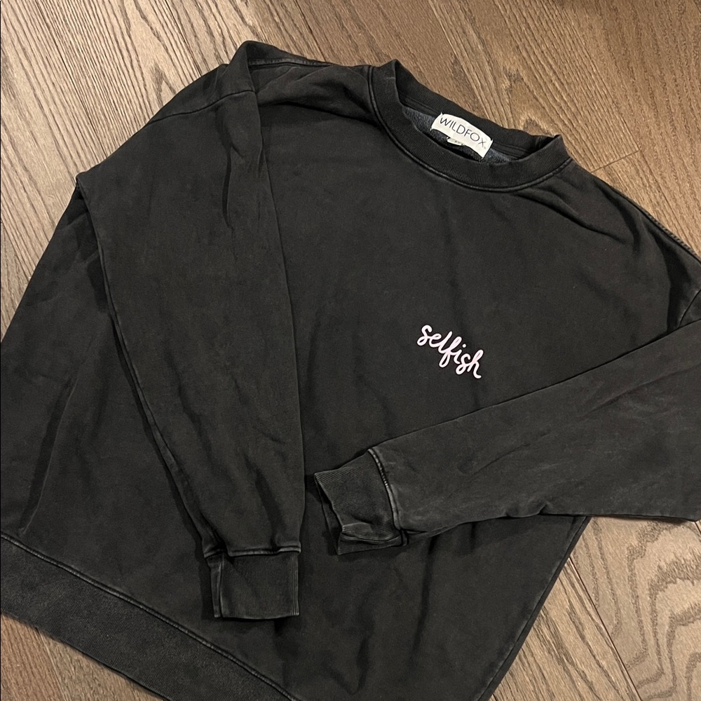 Wildfox Selfish Crewneck